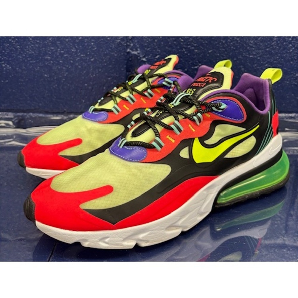 Nike Air Max 270 React Parachute Green White CU4705-001 Mens sneakers size 11.5